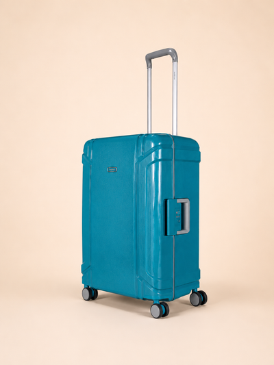 Highbury Guard Teal Hard Shell Luggage – TSA Lock Suitcase with 8 Spinner Wheels (3 Piece Set or Individual Sizes, 10-Year Warranty)