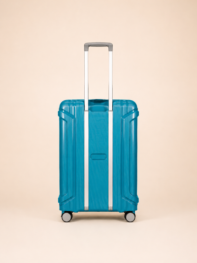 Highbury Guard Teal Hard Shell Luggage – TSA Lock Suitcase with 8 Spinner Wheels (3 Piece Set or Individual Sizes, 10-Year Warranty)