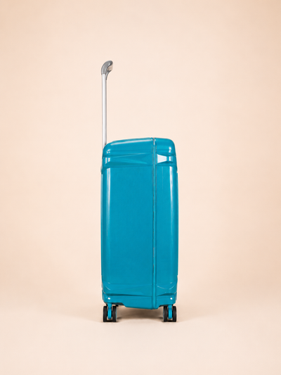 Highbury Guard Teal Hard Shell Luggage – TSA Lock Suitcase with 8 Spinner Wheels (3 Piece Set or Individual Sizes, 10-Year Warranty)