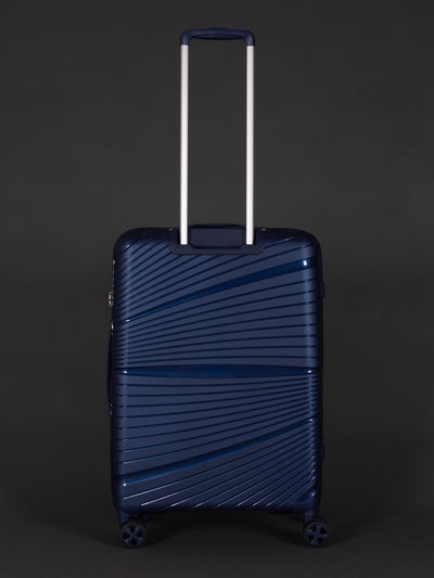 Highbury Helios Ultra-Light Blue Polypropylene Luggage Set – Hard Shell Spinner Suitcases with TSA Lock (20", 24", 28", 10-Year Warranty)