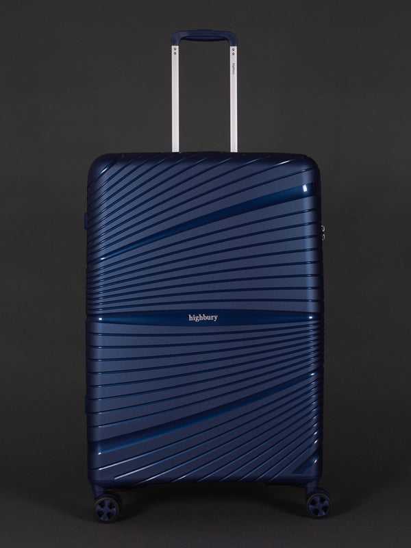 "28 inch large lightweight polypropylene suitcase"