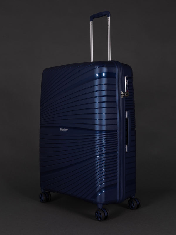 "Highbury Helios ultra-light polypropylene luggage set – 3 suitcases"