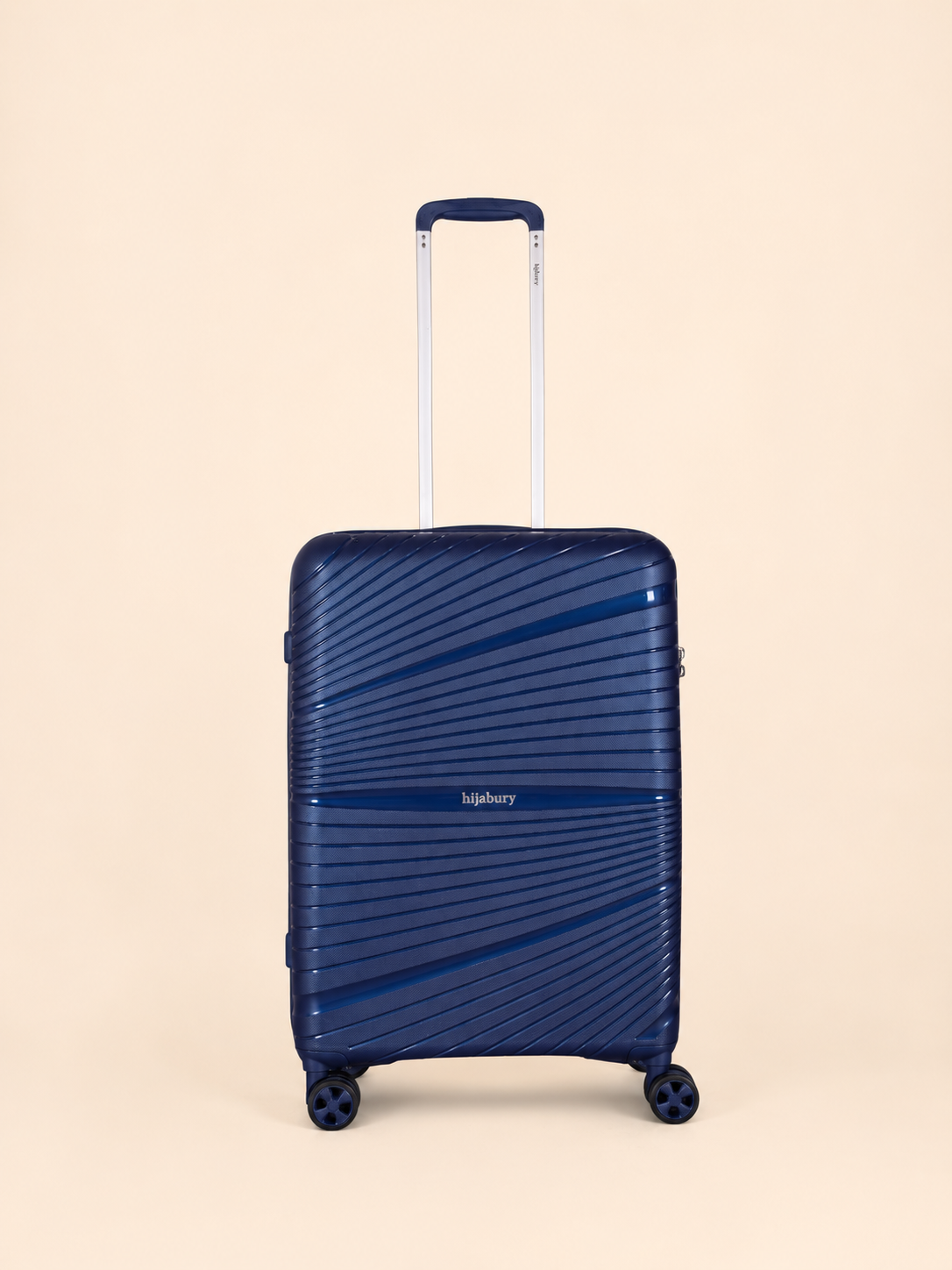 Highbury Helios Ultra-Light Blue Polypropylene Luggage Set – Hard Shell Spinner Suitcases with TSA Lock (20", 24", 28", 10-Year Warranty)