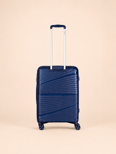 Highbury Helios Ultra-Light Blue Polypropylene Luggage Set – Hard Shell Spinner Suitcases with TSA Lock (20", 24", 28", 10-Year Warranty)