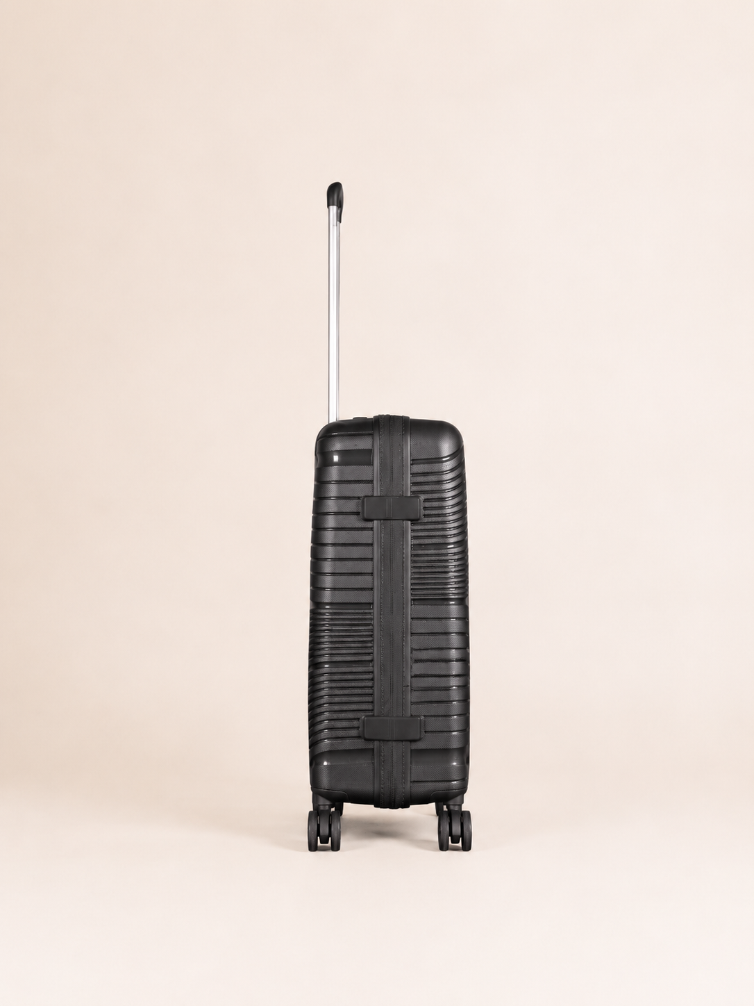 Highbury Helios Ultra-Light Dark Grey Polypropylene Luggage Set – Hard Shell Spinner Suitcases with TSA Lock (20", 24", 28", 10-Year Warranty)