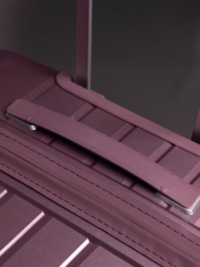 Highbury Helios Ultra-Light Orchard Purple Polypropylene Luggage Set – Hard Shell Spinner Suitcases with TSA Lock (20", 24", 28", 10-Year Warranty)