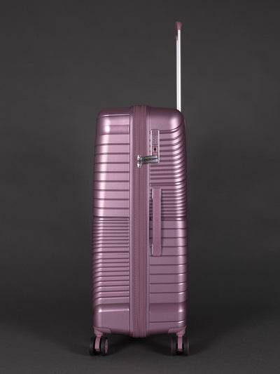 Highbury Helios Ultra-Light Orchard Purple Polypropylene Luggage Set – Hard Shell Spinner Suitcases with TSA Lock (20", 24", 28", 10-Year Warranty)