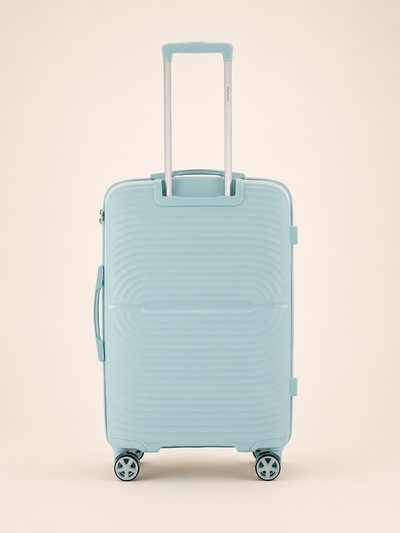 Highbury Venice Blue Hard Shell Luggage Set of 3 | Polypropylene Suitcases