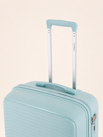 Highbury Venice Blue Hard Shell Luggage Set of 3 | Polypropylene Suitcases