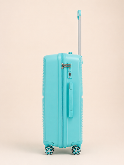 Highbury Venice Mint Hard Shell Luggage Set of 3 | Polypropylene Luggage