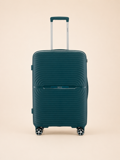 Highbury Venice Teal Hard Shell Luggage Set of 3 | TSA Lock Suitcases
