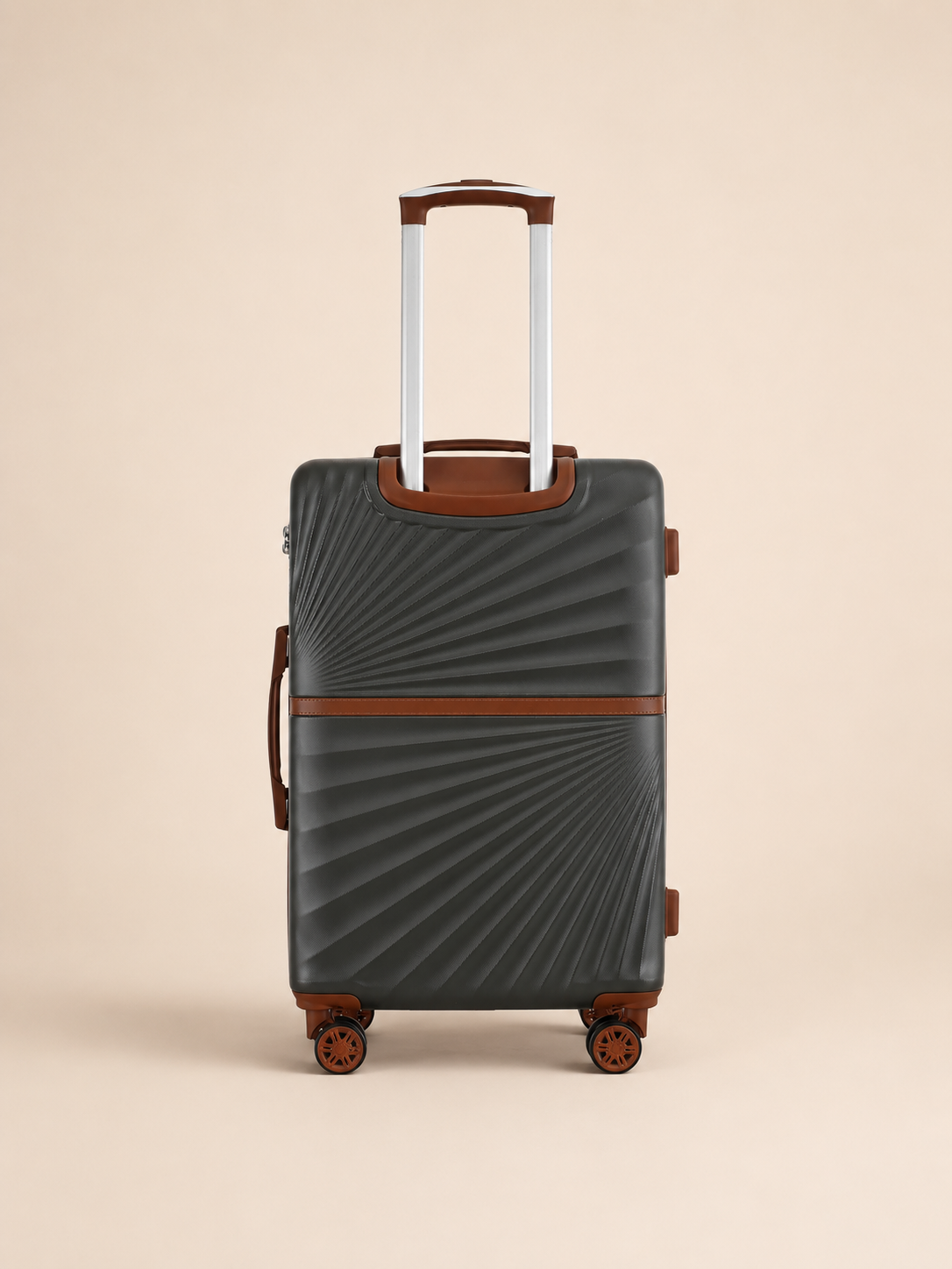 Highbury Sensu Grey Hard Shell Luggage Set of 3 | TSA Lock ABS Suitcases