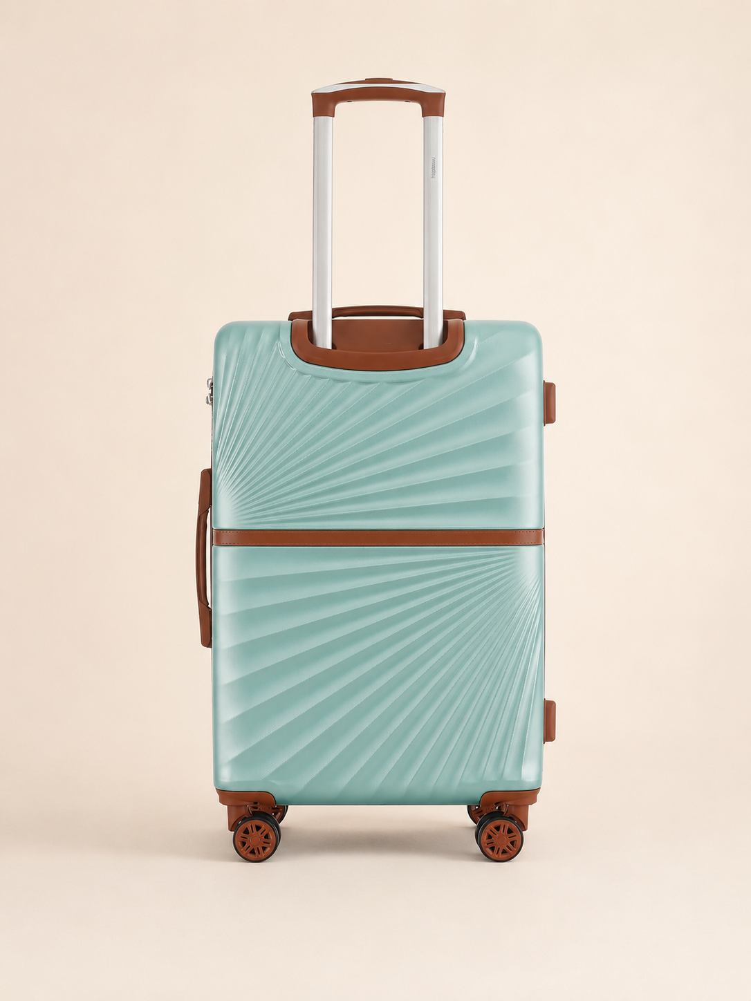 Highbury Sensu Sage Green Hard Shell Luggage Set of 3 | TSA Lock ABS Suitcases