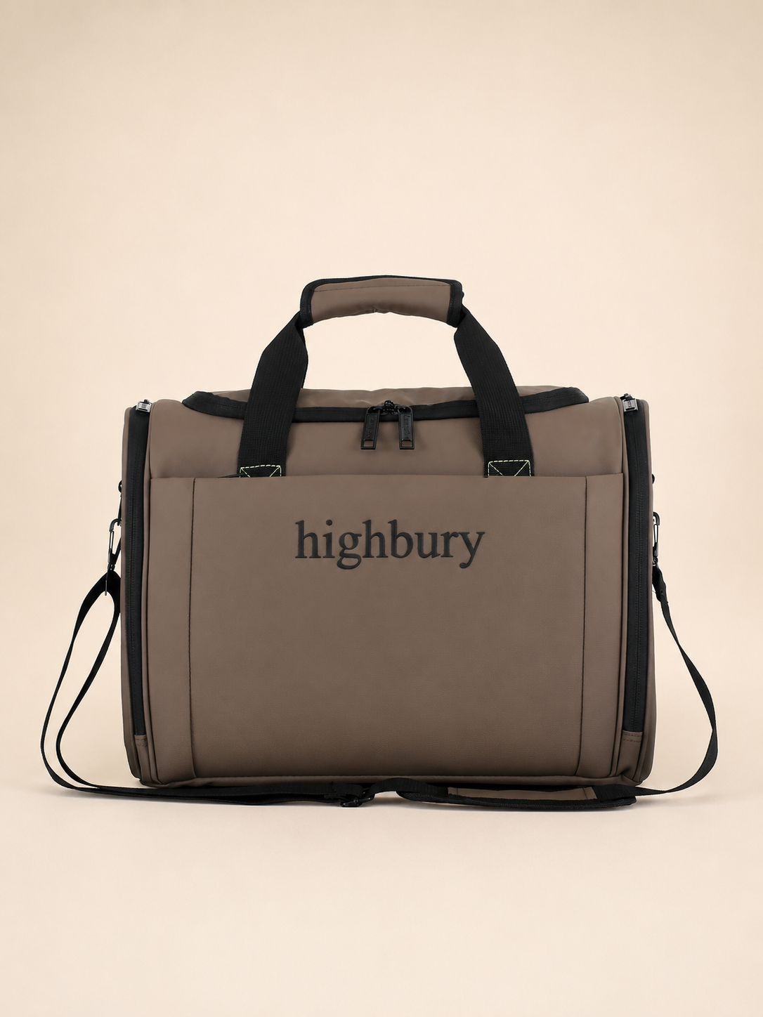 Highbury Embark Brown Underseat Travel Bag 40cm | Cabin Flight Bag