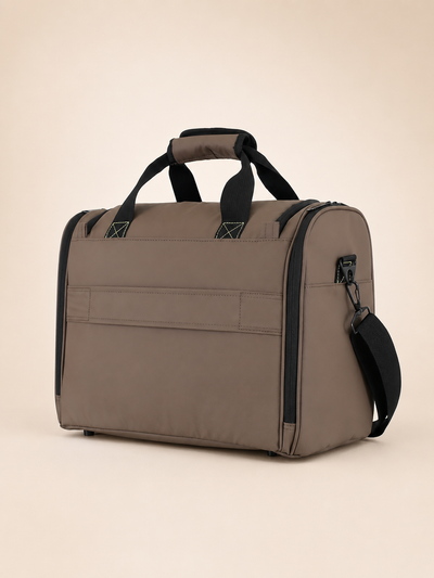 Highbury Embark Brown Underseat Travel Bag 40cm | Cabin Flight Bag