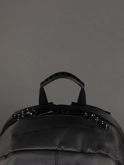 Highbury 18-Inch Grey Laptop Backpack – Durable Polyester Work, School & Travel Bag with USB Charging Port