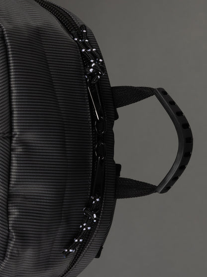 Highbury 18-Inch Grey Laptop Backpack – Durable Polyester Work, School & Travel Bag with USB Charging Port