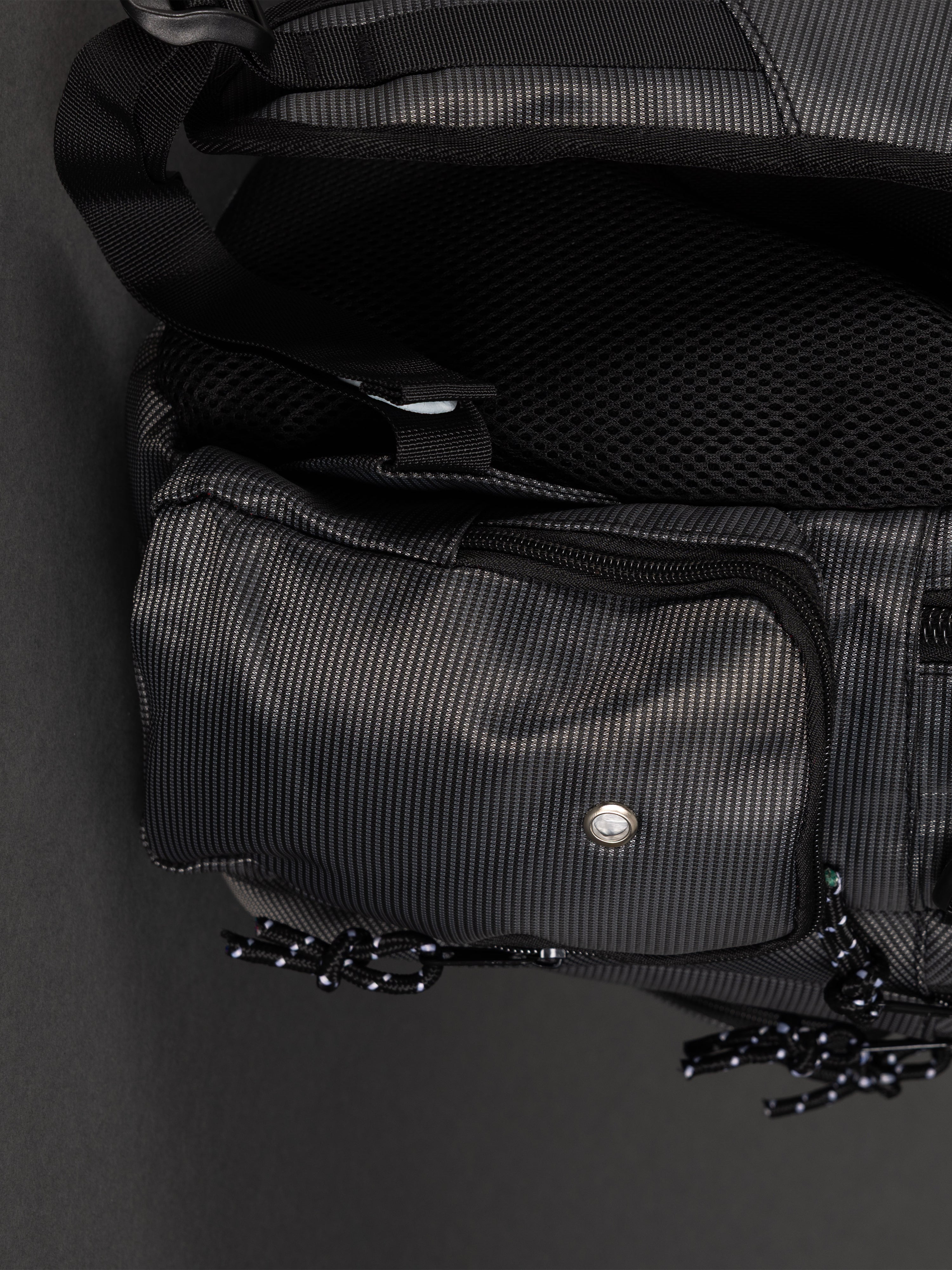 Highbury 18-Inch Grey Laptop Backpack – Durable Polyester Work, School & Travel Bag with USB Charging Port