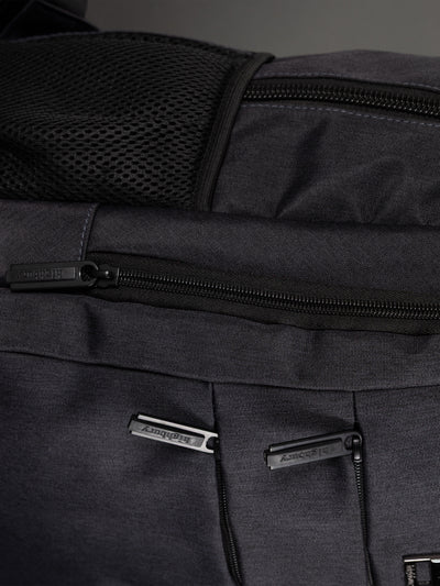 Highbury 18-Inch Grey Laptop Backpack – 1680D Polyester Work, School & Travel Bag with USB Charging Port