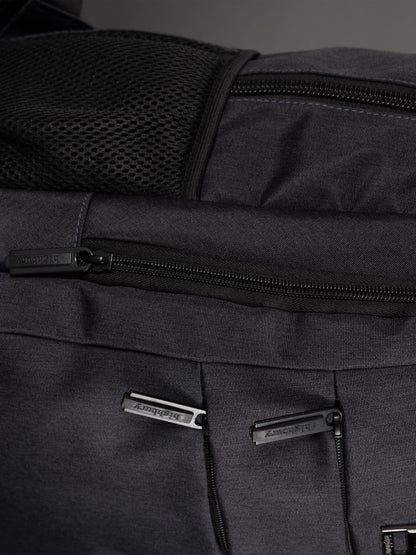 Highbury 18-Inch Grey Laptop Backpack – 1680D Polyester Work, School & Travel Bag with USB Charging Port