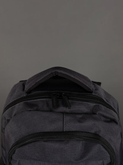 Highbury 18-Inch Grey Laptop Backpack – 1680D Polyester Work, School & Travel Bag with USB Charging Port