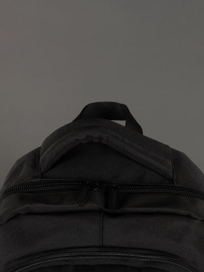 Highbury 18-Inch Black Laptop Backpack – 1680D Polyester Work, School & Travel Bag with USB Charging Port