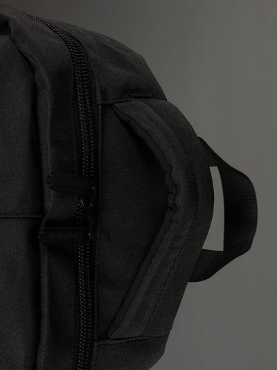 Highbury 18-Inch Black Laptop Backpack – 1680D Polyester Work, School & Travel Bag with USB Charging Port
