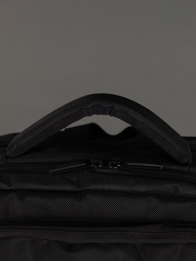 Highbury 18-Inch Black Laptop Backpack – 1680D Polyester Work, School & Travel Bag