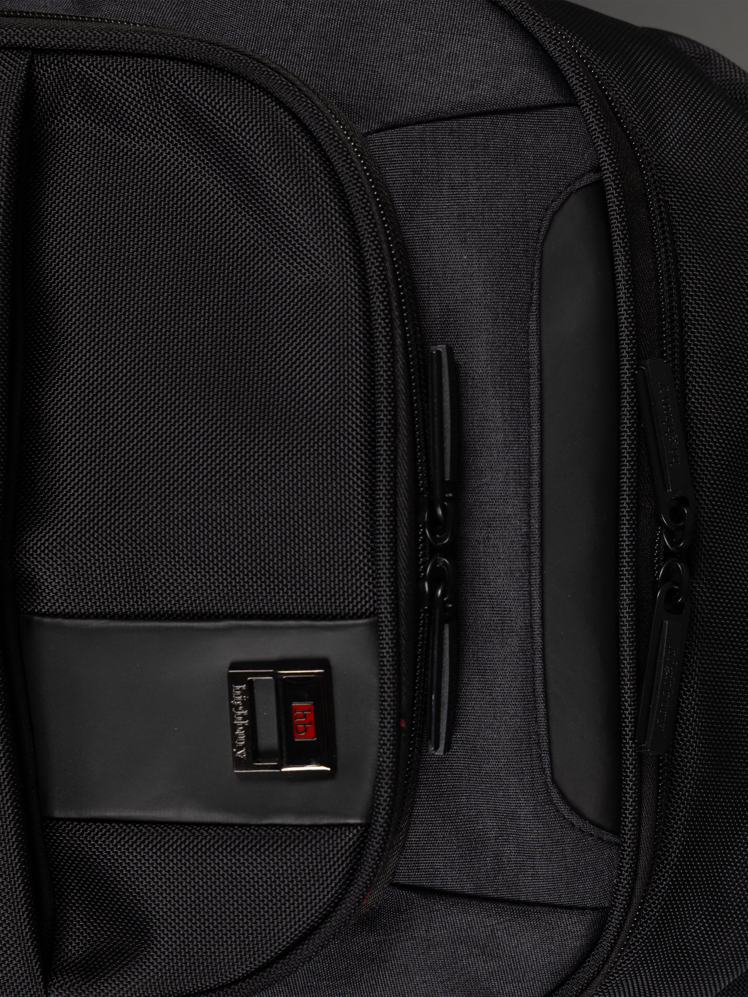 Highbury 16.5-Inch Laptop Business Backpack – Premium 1680D Polyester Rucksack with USB & AUX Port
