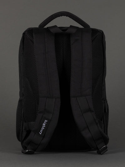 Highbury 18-Inch Black Laptop Backpack – 1680D Polyester Work, School & Travel Bag