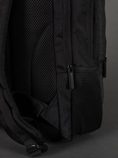 Highbury 18-Inch Black Laptop Backpack – 1680D Polyester Work, School & Travel Bag