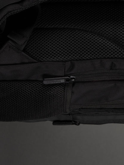 Highbury 18-Inch Black Laptop Backpack – 1680D Polyester Work, School & Travel Bag