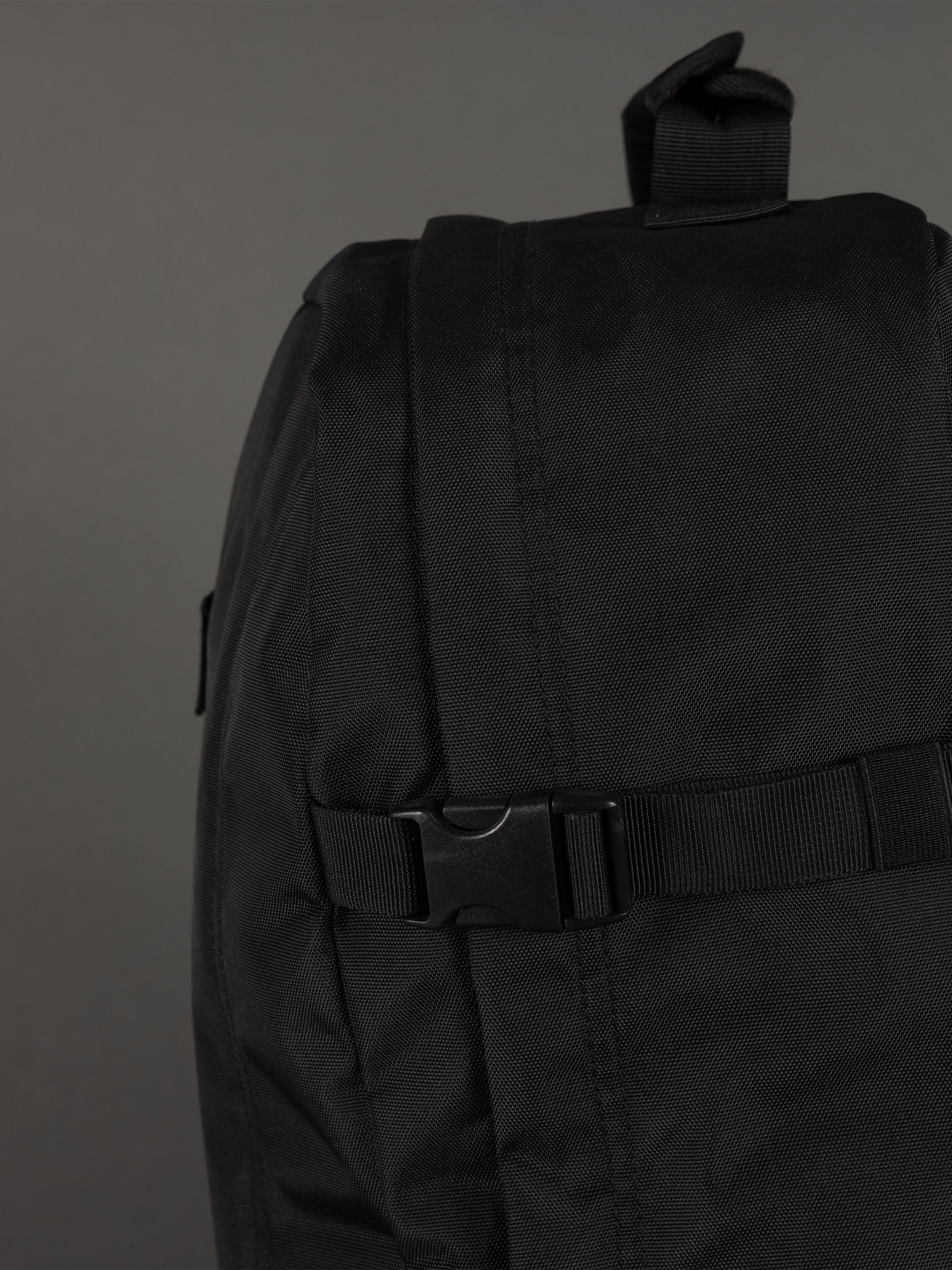 Highbury 20-Inch Black Cabin Backpack – Premium 1680D Polyester Laptop & Travel Bag