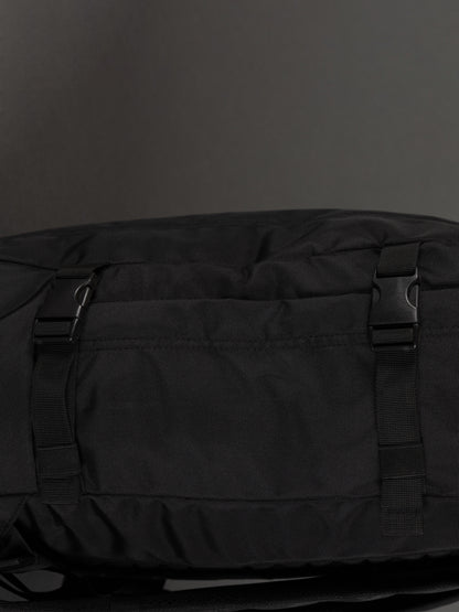 Highbury 20-Inch Black Cabin Backpack – Premium 1680D Polyester Laptop & Travel Bag