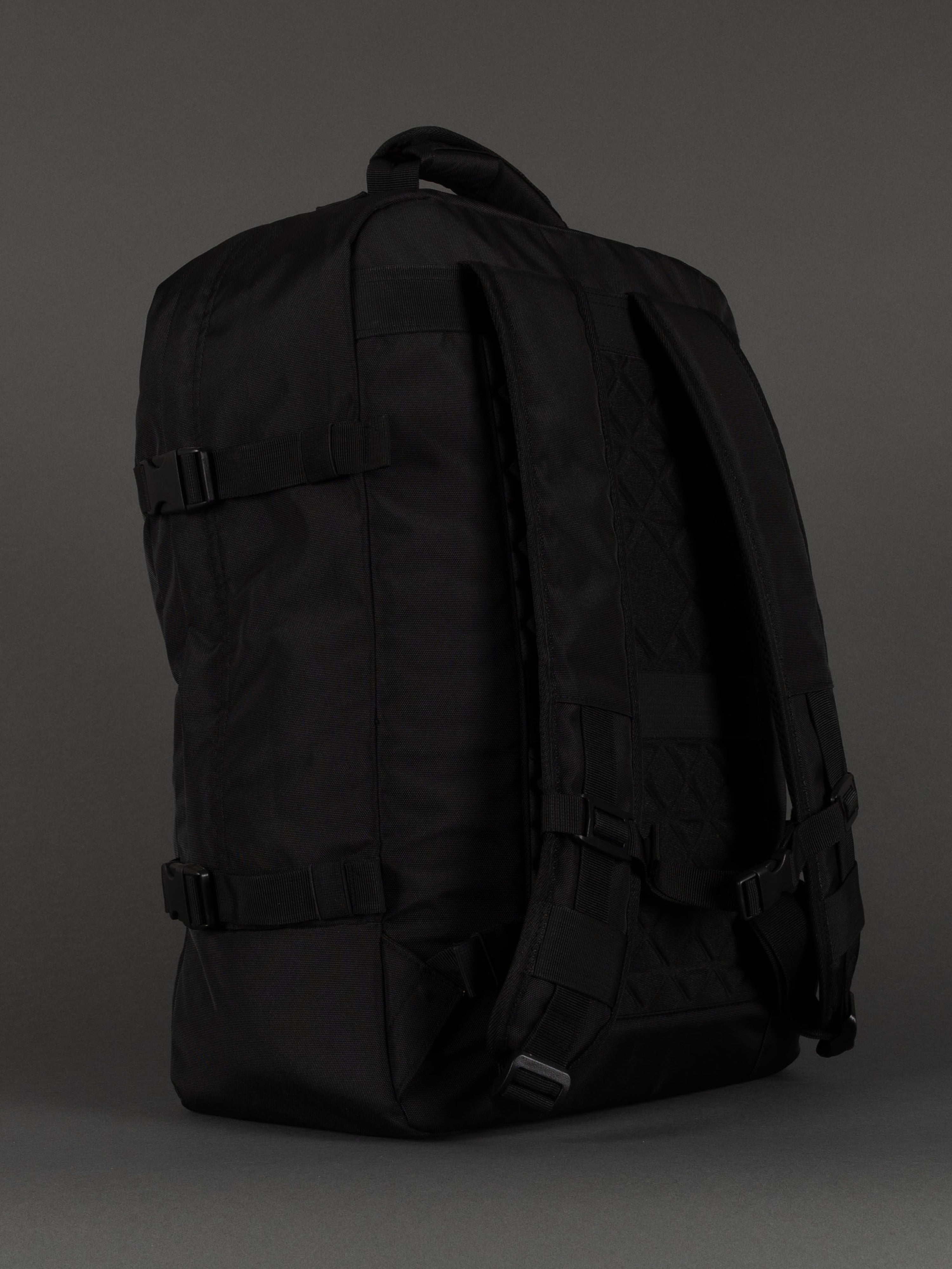 Highbury 20-Inch Black Cabin Backpack – Premium 1680D Polyester Laptop & Travel Bag