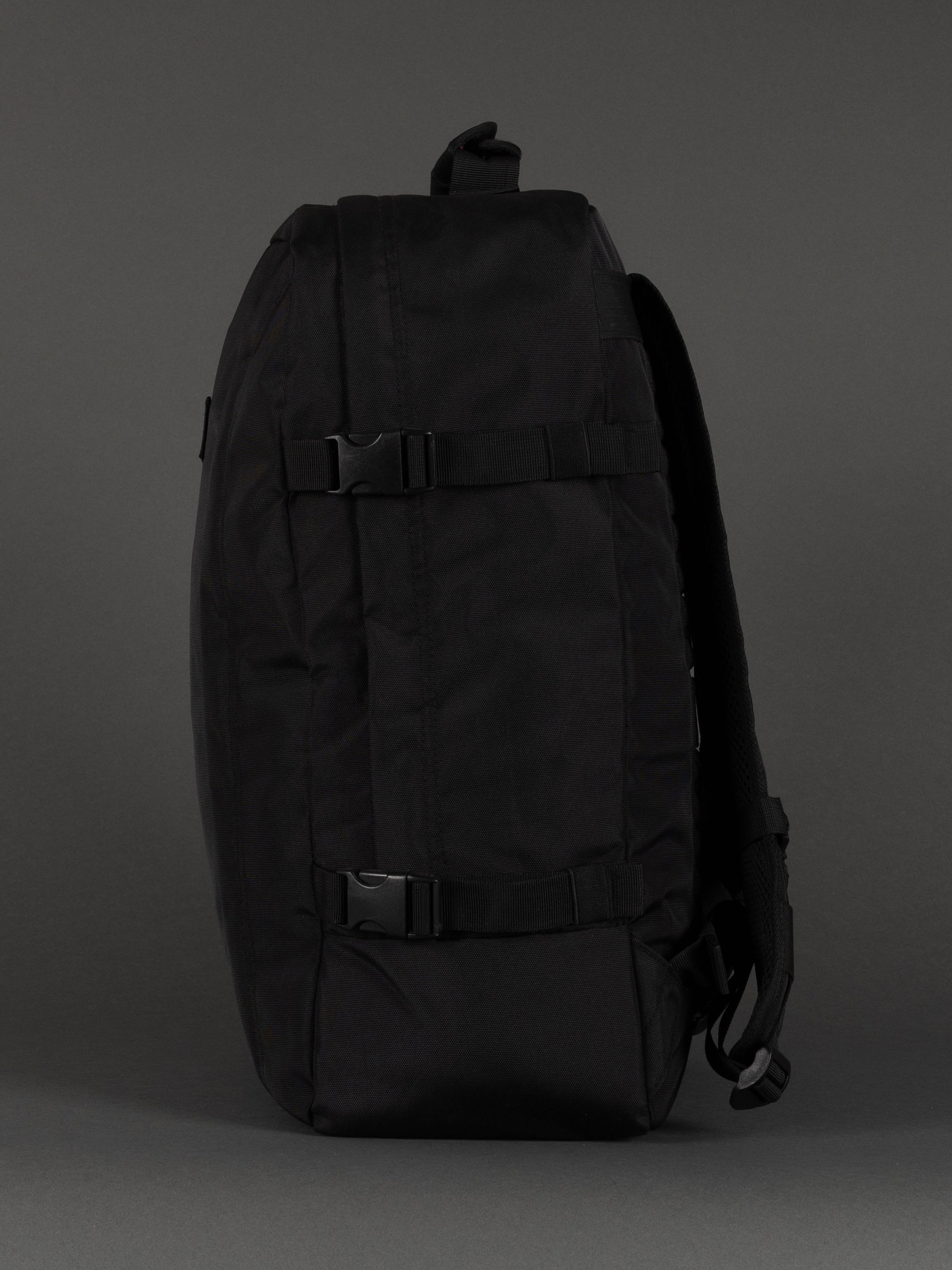 Highbury 20-Inch Black Cabin Backpack – Premium 1680D Polyester Laptop & Travel Bag