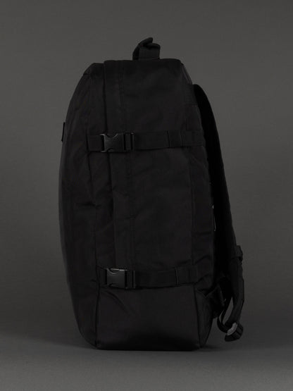 Highbury 20-Inch Black Cabin Backpack – Premium 1680D Polyester Laptop & Travel Bag