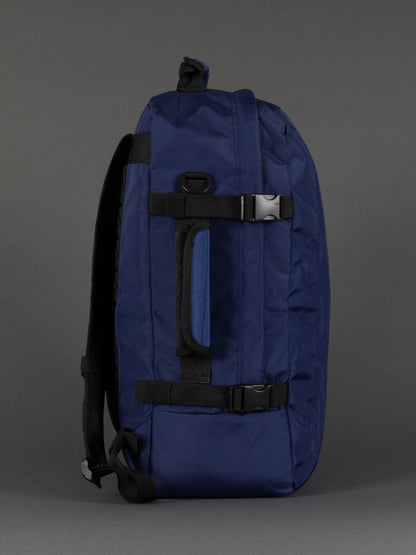 "Highbury premium navy 20-inch backpack for school, work, and travel"