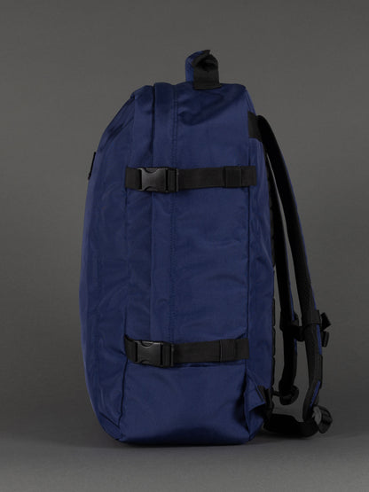 Highbury 20-Inch Navy Cabin Backpack – Premium 1680D Polyester Laptop & Travel Bag