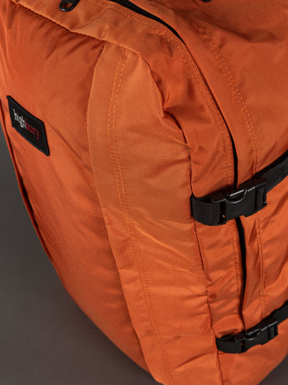 Highbury 20-Inch Orange Cabin Backpack – Premium 1680D Polyester Laptop & Travel Bag