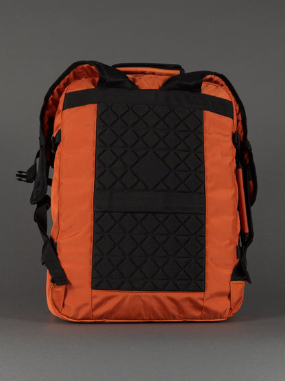Highbury 20-Inch Orange Cabin Backpack – Premium 1680D Polyester Laptop & Travel Bag