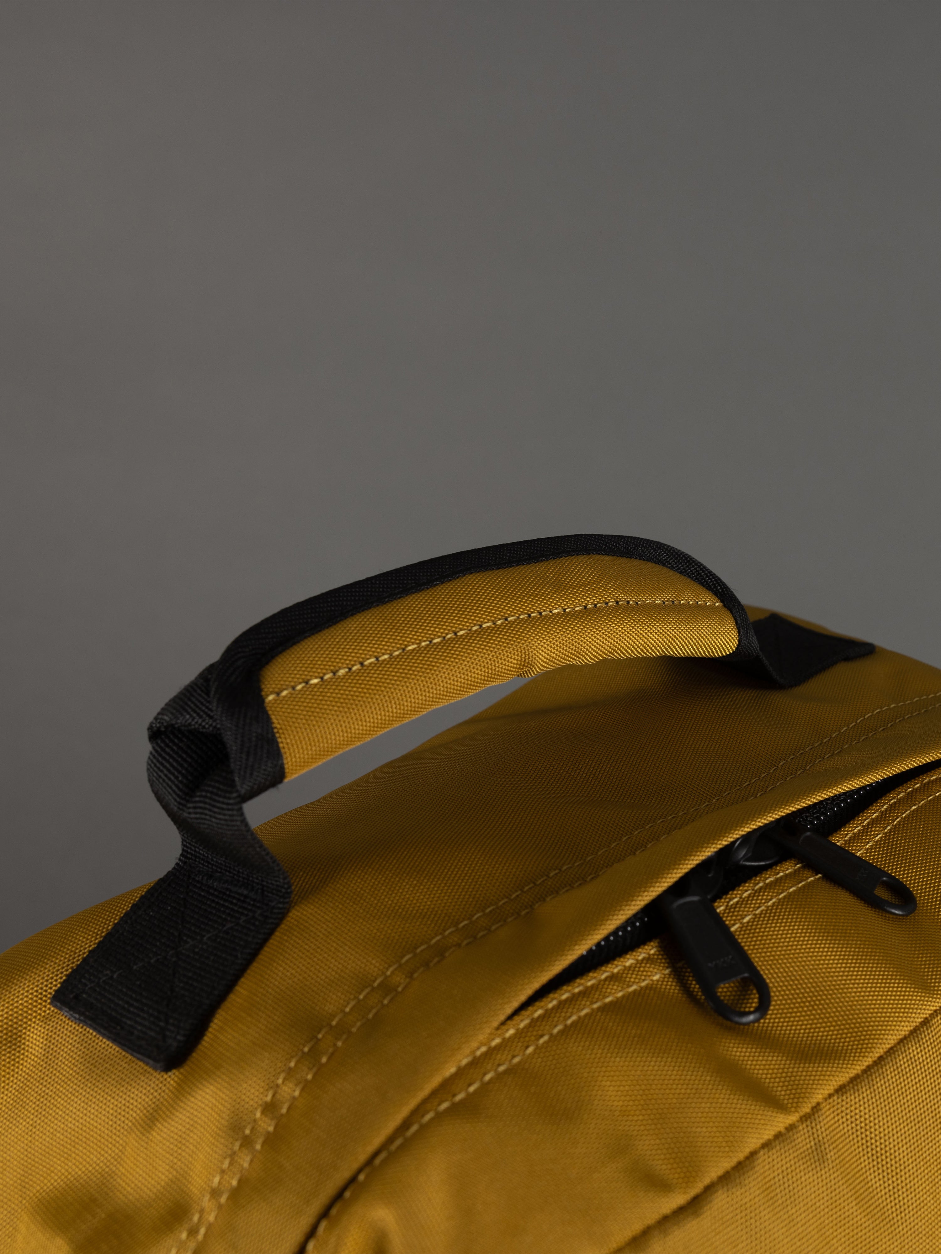 Highbury 20-Inch Yellow Cabin Backpack – Premium 1680D Polyester Laptop & Travel Bag