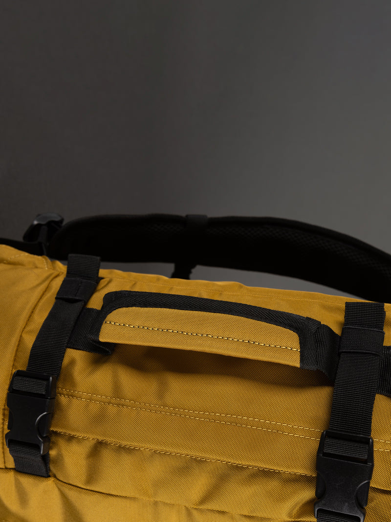 Highbury 20-Inch Yellow Cabin Backpack – Premium 1680D Polyester Laptop & Travel Bag