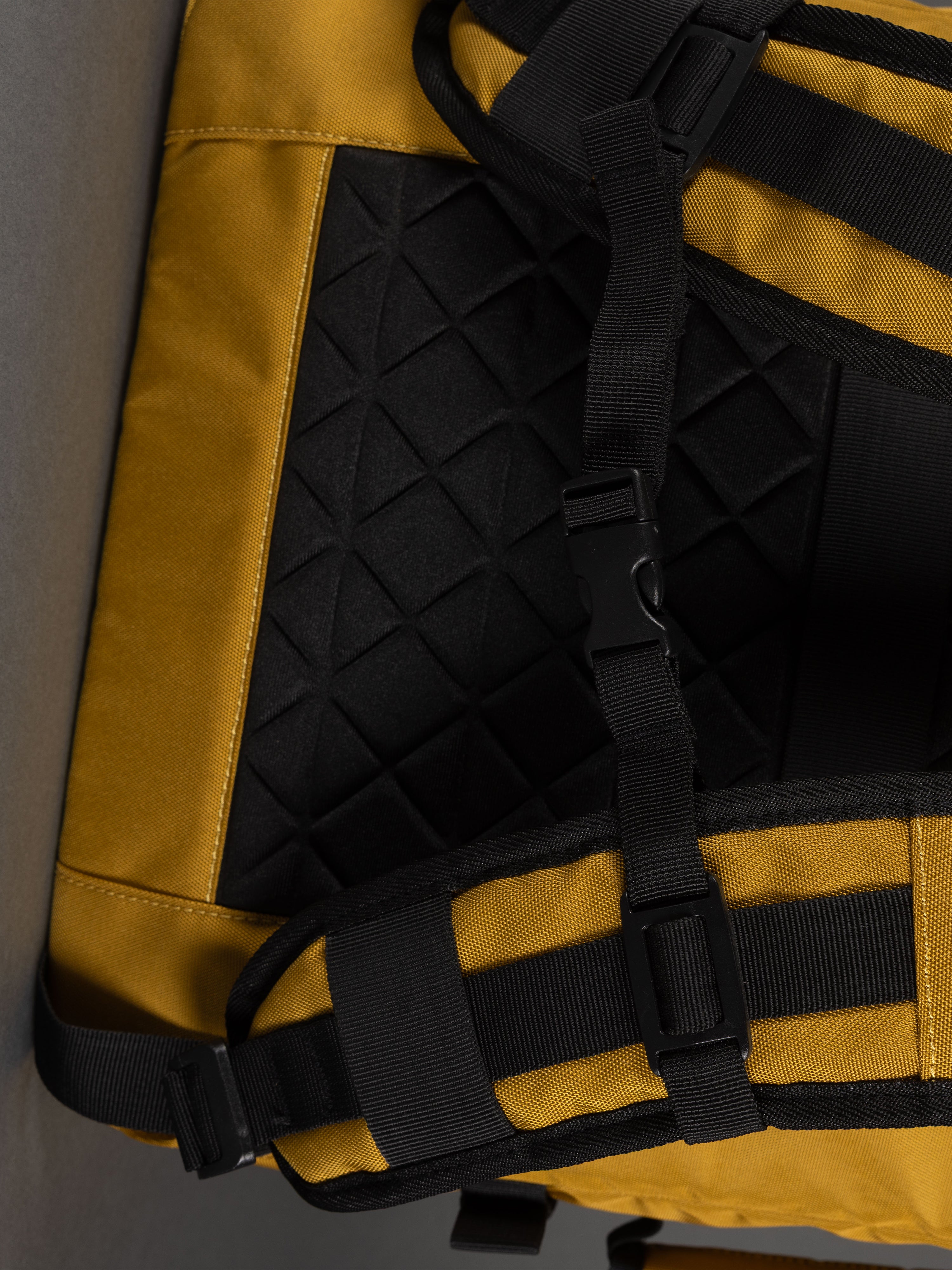 Highbury 20-Inch Yellow Cabin Backpack – Premium 1680D Polyester Laptop & Travel Bag