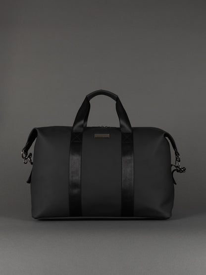 Highbury 18-Inch Spacious Travel Black Tote Bag – Cabin-Approved, Lightweight & Versatile