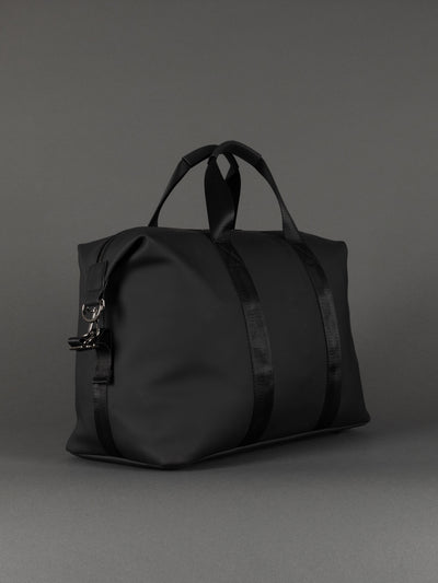 Highbury 18-Inch Spacious Travel Black Tote Bag – Cabin-Approved, Lightweight & Versatile