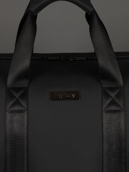 Highbury 18-Inch Spacious Travel Black Tote Bag – Cabin-Approved, Lightweight & Versatile