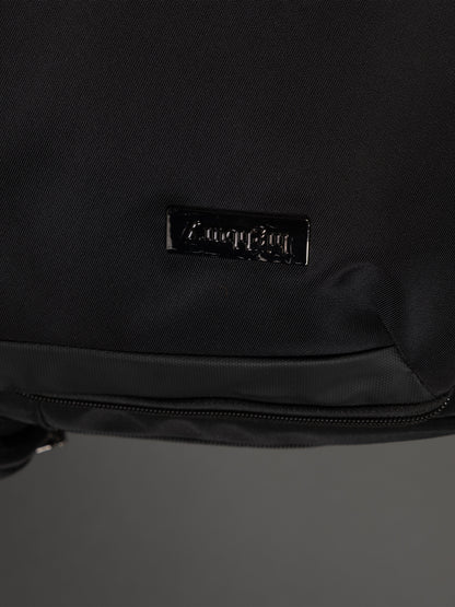 Highbury 17-Inch Black Cabin Backpack – Organiser Laptop Rucksack for Business, School & Travel