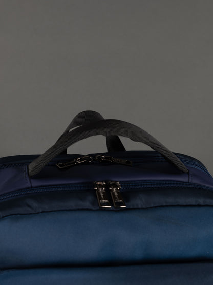 Highbury 17-Inch Navy Cabin Backpack – Organiser Laptop Rucksack for Business, School & Travel