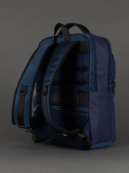 Highbury 17-Inch Navy Cabin Backpack – Organiser Laptop Rucksack for Business, School & Travel